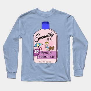 Sexuality Is A Broad Spectrum Pride Long Sleeve T-Shirt